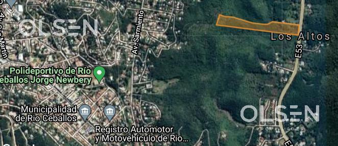 Excelente Terreno a La Venta! Más de 3 Has - Ruta E 53 - Río Ceballos 5