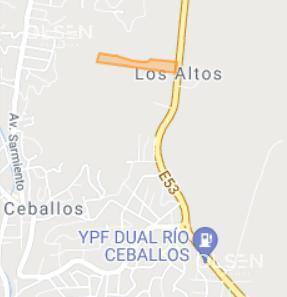 Excelente Terreno a La Venta! Más de 3 Has - Ruta E 53 - Río Ceballos 1