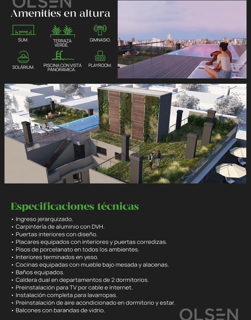 Departamento en pozo EXCLUSIVO | 2 dormitorios | JUNIO 2029