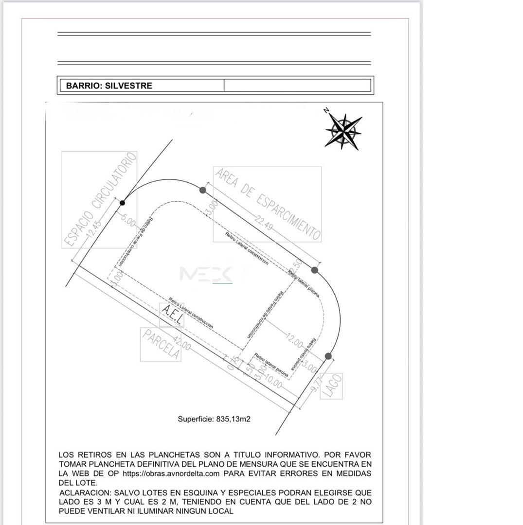 Foto de Lote en Venta en Silvestre, Nordelta, imagen 3