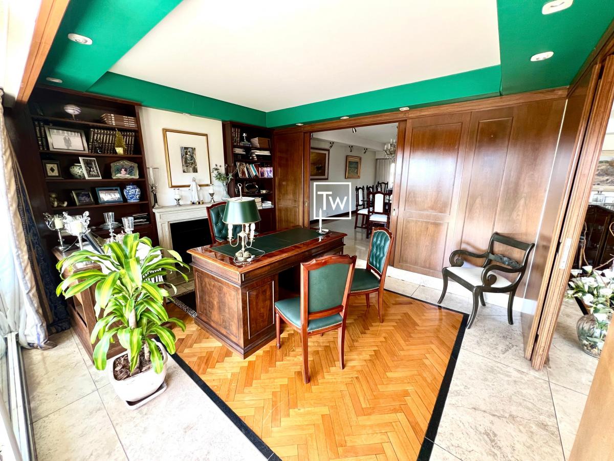 Piso de 4 Dorm. + Escritorio + Family + Depend. Doble y 2 Cocheras – Seg. 24 Hs 1