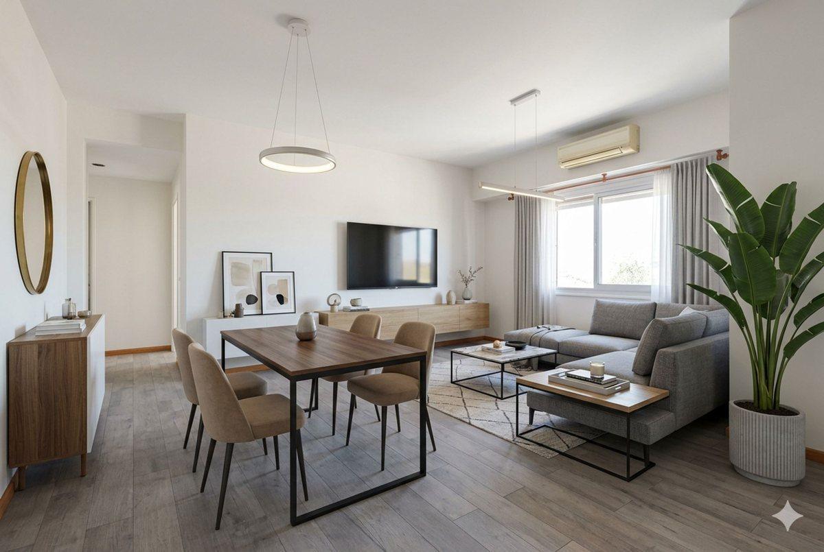 Venta depto Almagro 3 amb Piso alto A Crédito