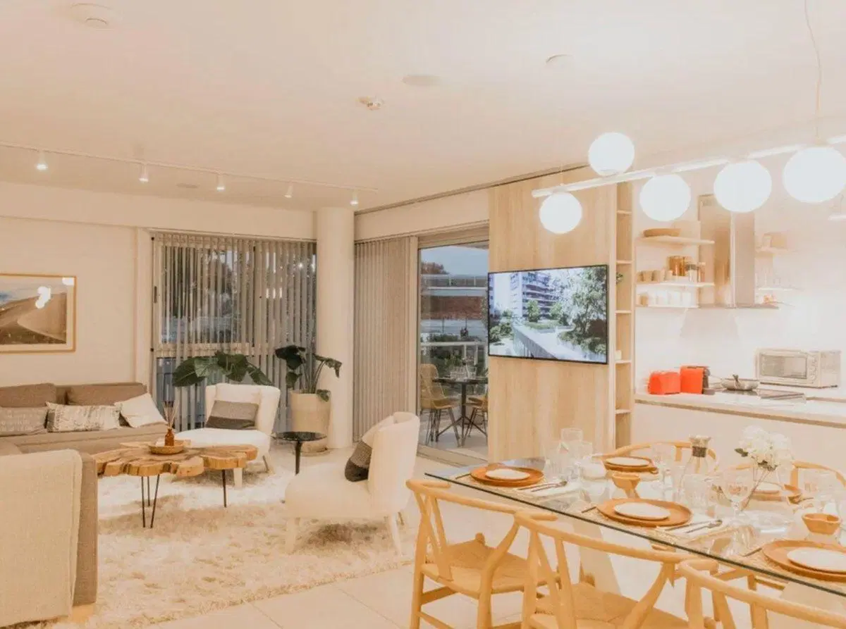 DPTO 3 AMB EN VENTA EN MILAIRES C/PATIO Y COCHERA 4