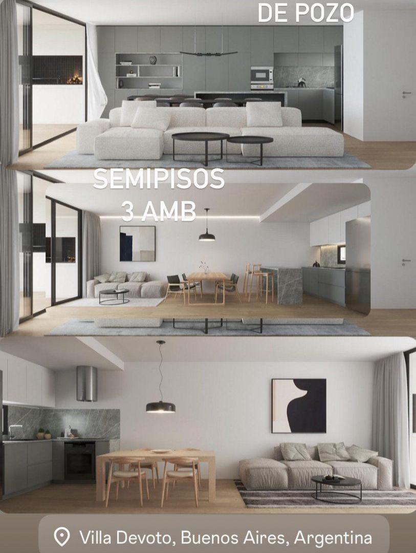 Venta Semipiso 3 Amb / de Pozo Villa Devoto !!!