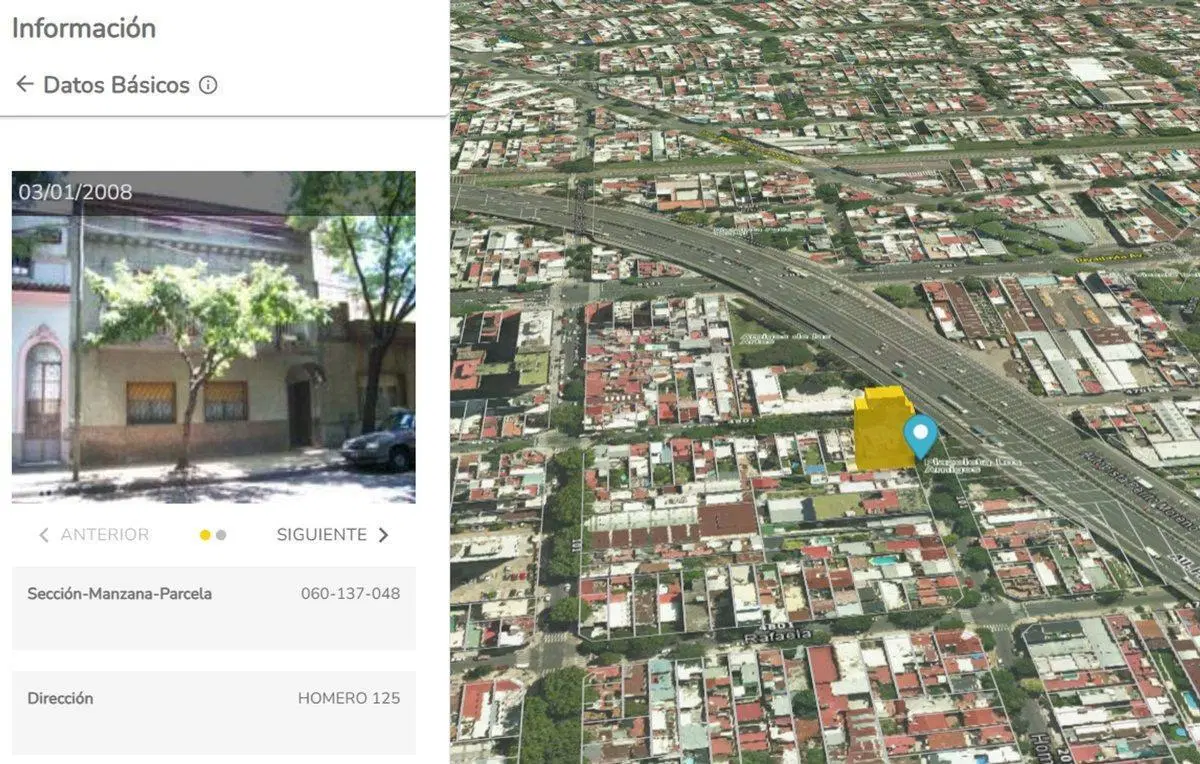 Venta lote V Luro -Lote 8,67 x 25- 215mts U.S.A.A. 3