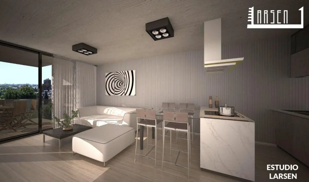 Venta 3 amb Saavedra. Balcón terraza. Entrega 2026 2