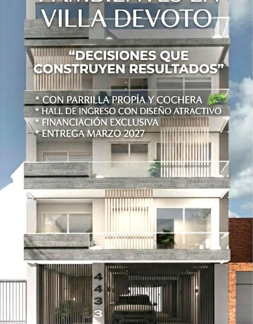 Venta Dto Semipiso 4 Amb PREMIUN ,Villa Devoto !!! 2