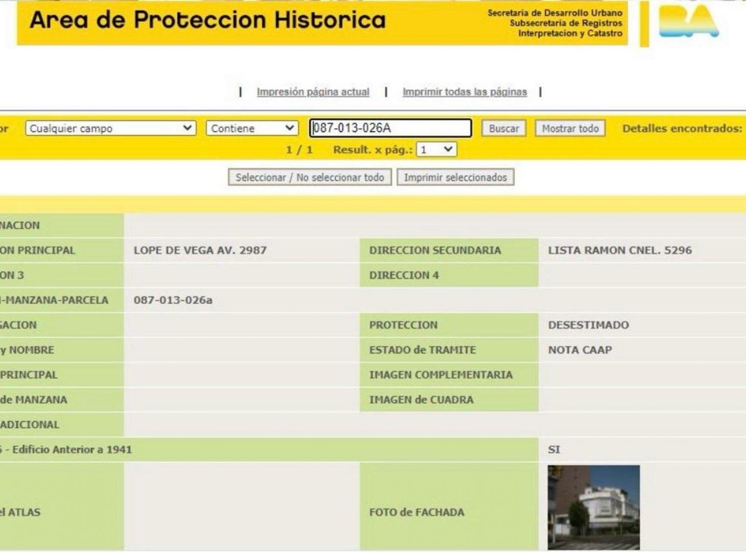 Foto de VENTA LOTE VILLA DEVOTO, imagen 1