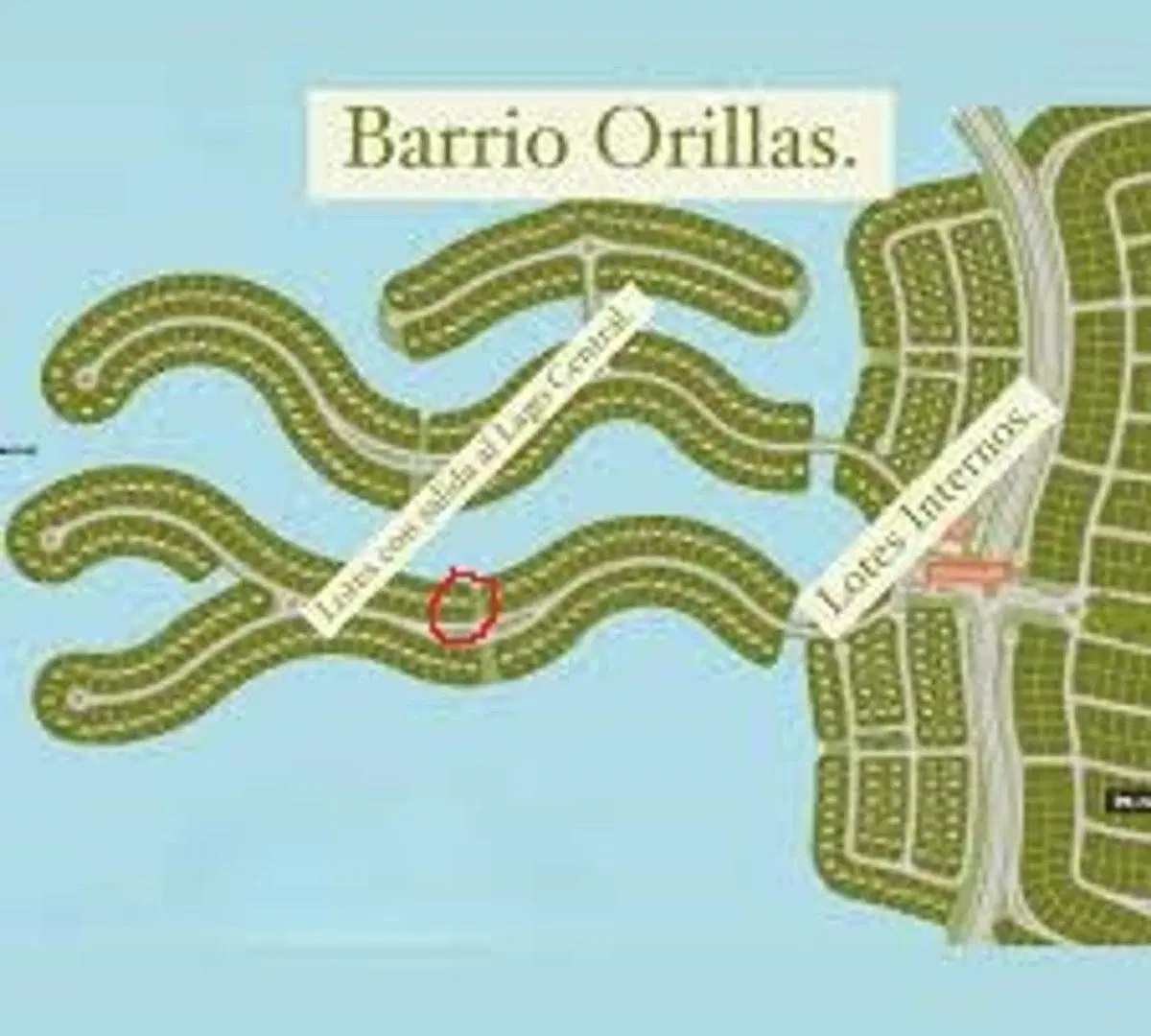 VENTA LOTE AL LAGO BARRIO ORILLAS PUERTOS FINANCIA 5