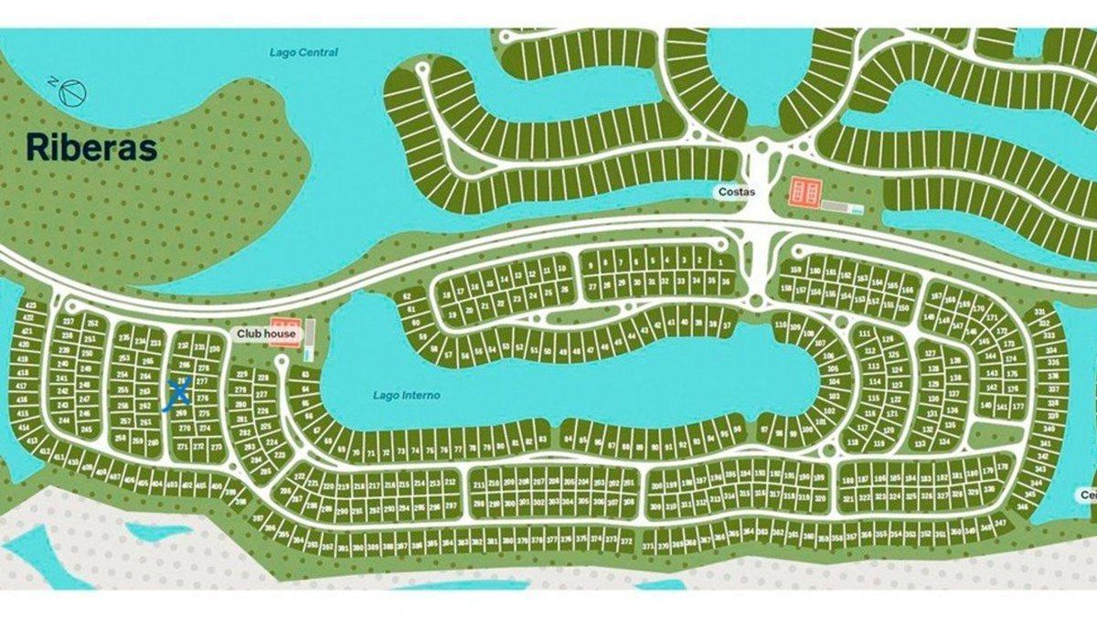 Venta lote Interno en Riberas, Puertos