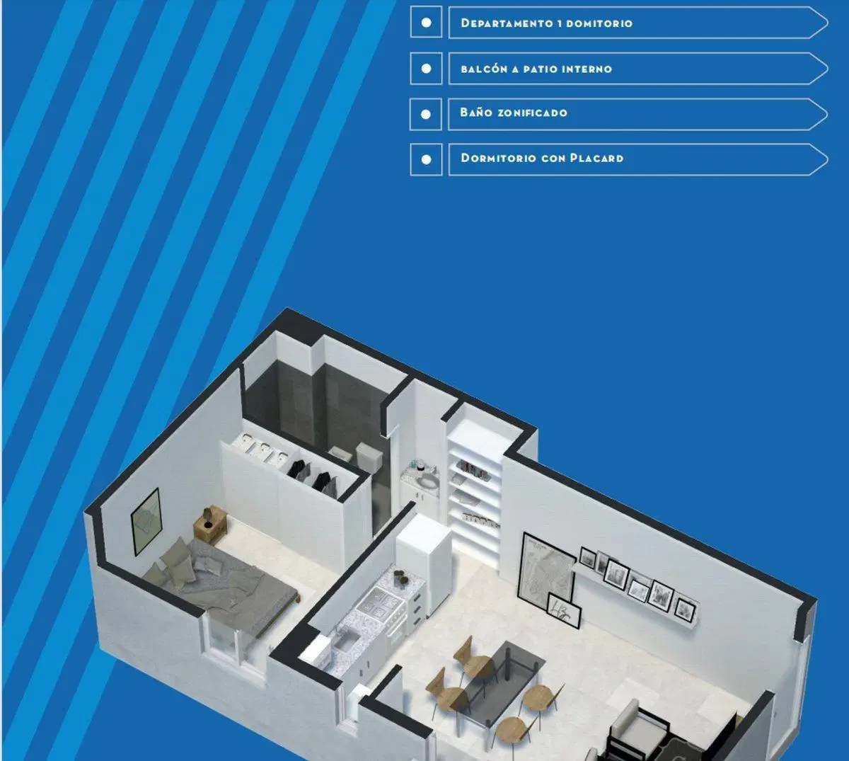 PRE VENTA DEPARTAMENTO EN POZO  UN 1 DOR C/BALCON 4