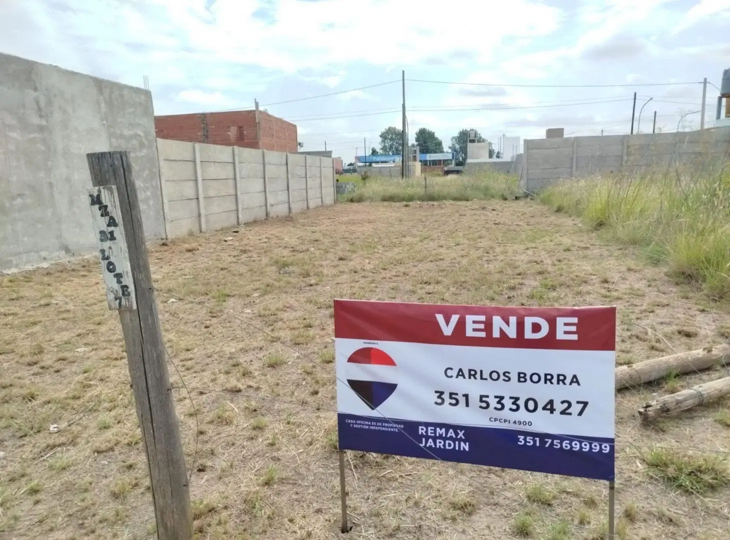 VENTA LOTE B° DEAN FUNES APTO CREDITO/FINANCIACION 8