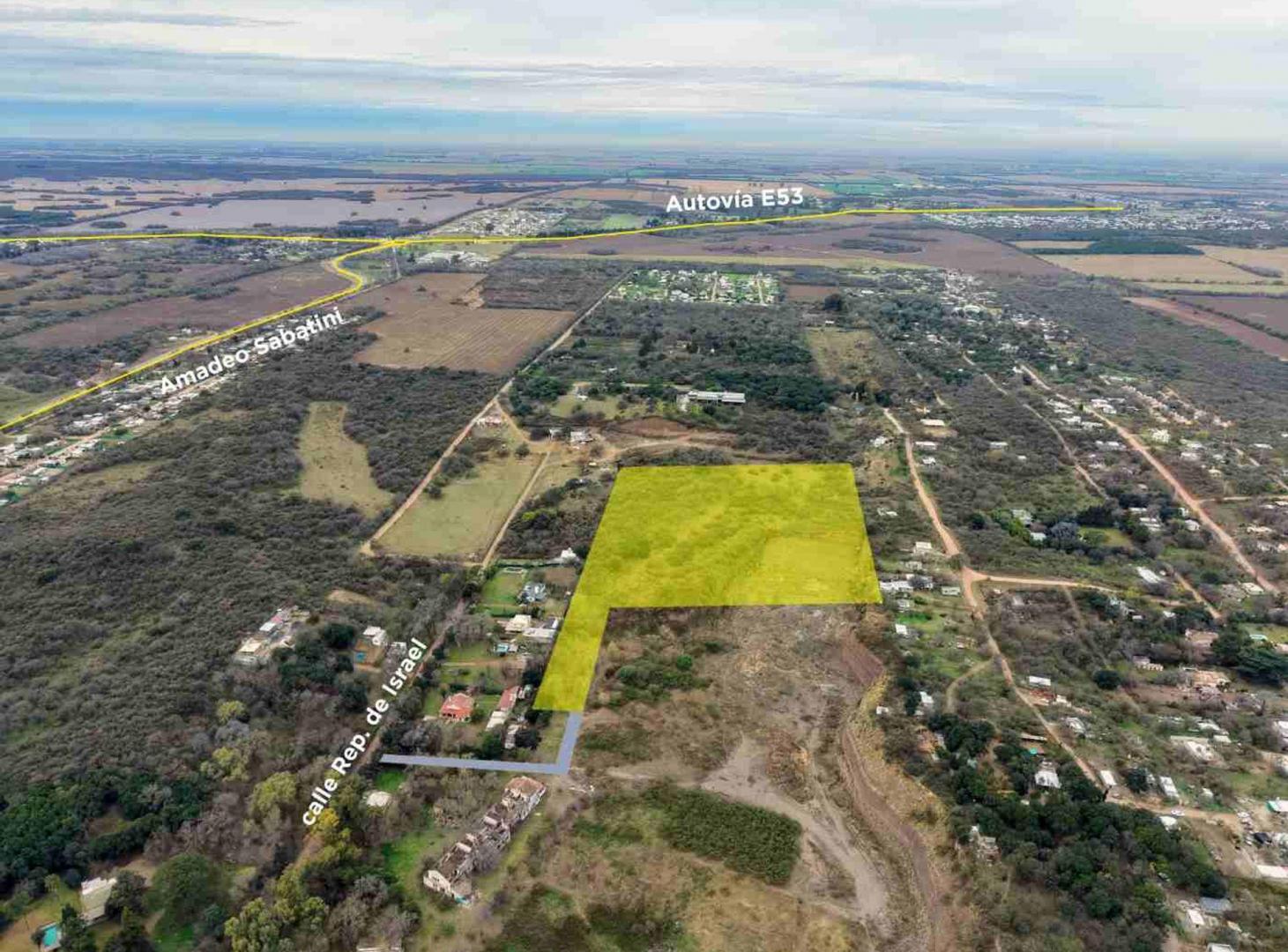 Foto de VENDO lote de 5 Ha para desarrollo en Unquillo, imagen 2