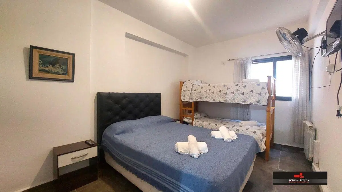 1 DORMIT. - DEPTO MUY AMPLIO, CON PATIO, COCHERA y PILETA. 5