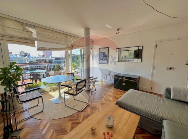 ALQUILER PENTHOUSE 1 DORM POCITOS SEMI-AMOBLADO 5