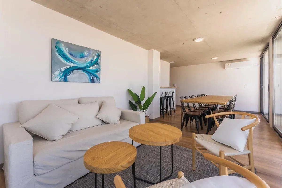 Alquiler apartamento monoambiente Pocitos balcón 5