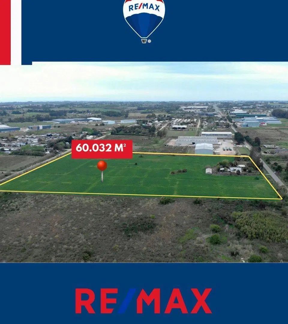 Venta terreno suburbano de 60.032m² casi Ruta 101 2