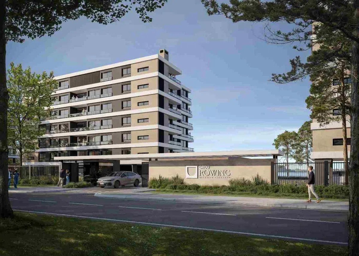 Apto 1 dorm con terraza, en pozo, Lago Calcagno 3