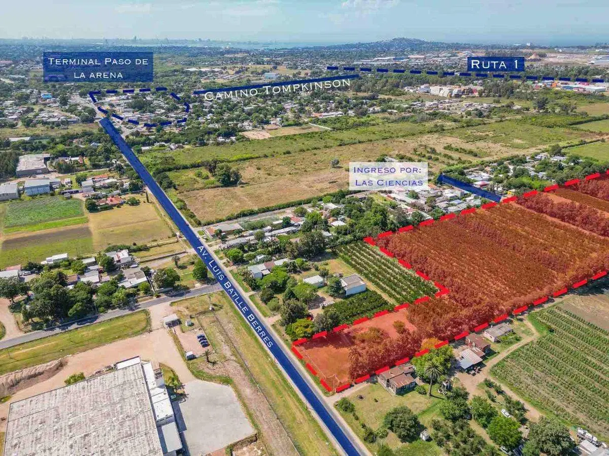 VENTA Terreno 55707 m2,LOGISTICA, PASO DE LA ARENA 2
