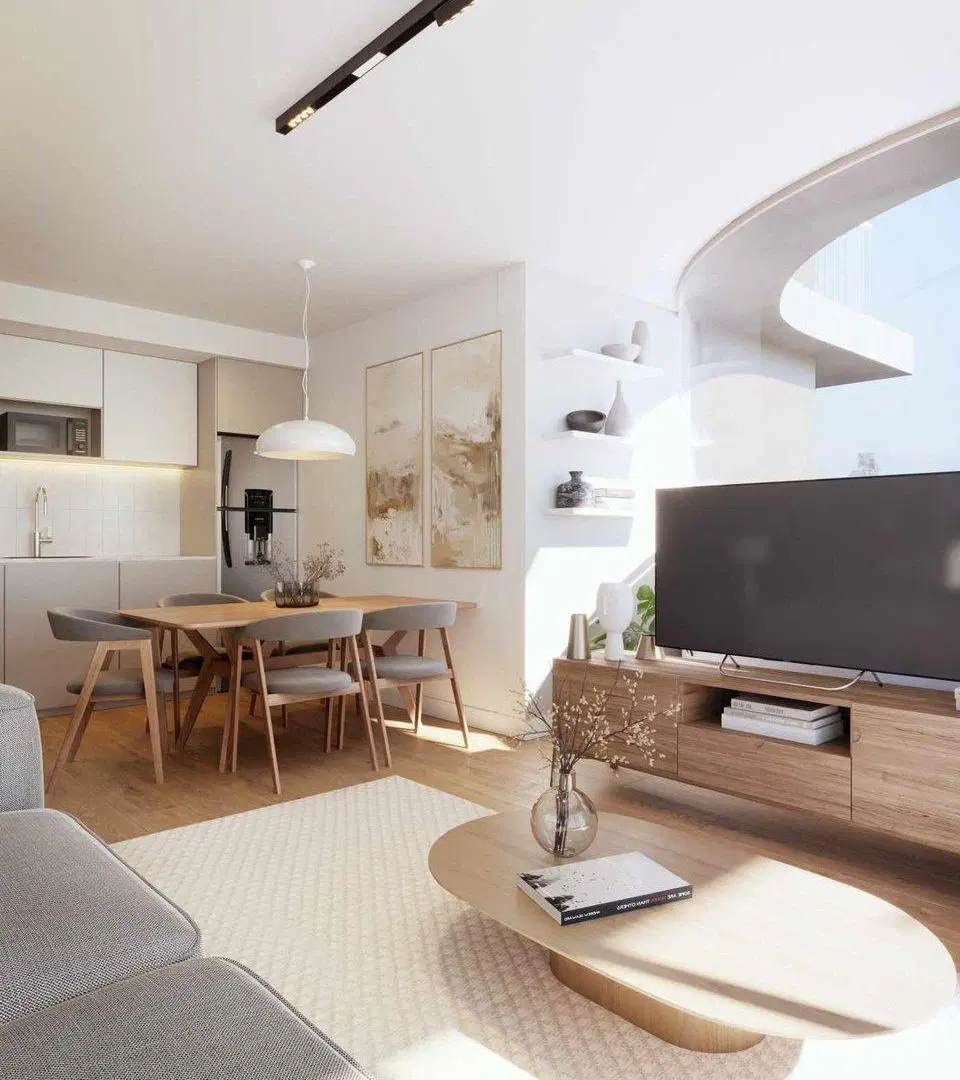 Venta Apartamento 2 dorm con terraza en Cordón Sur 2
