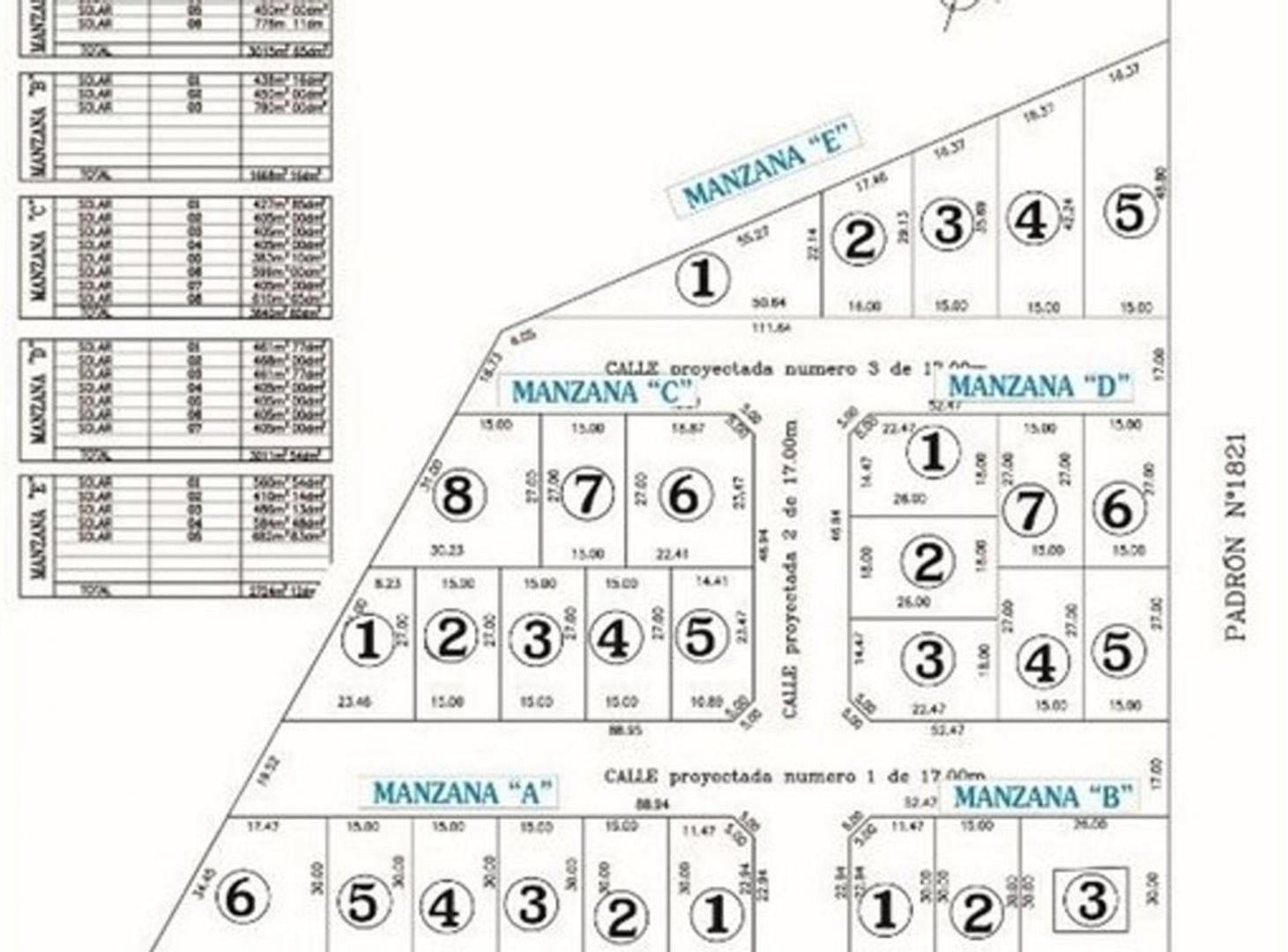 Venta de Terreno en Pando desde US$ 39.000