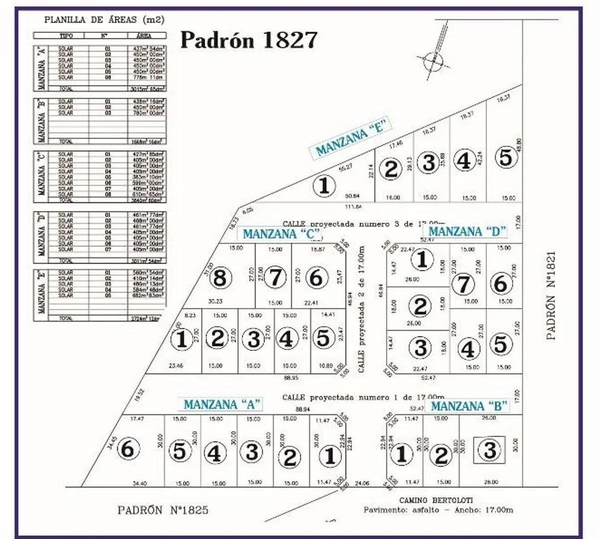 Venta de terrenos en nuevo fraccionamiento Pando 1