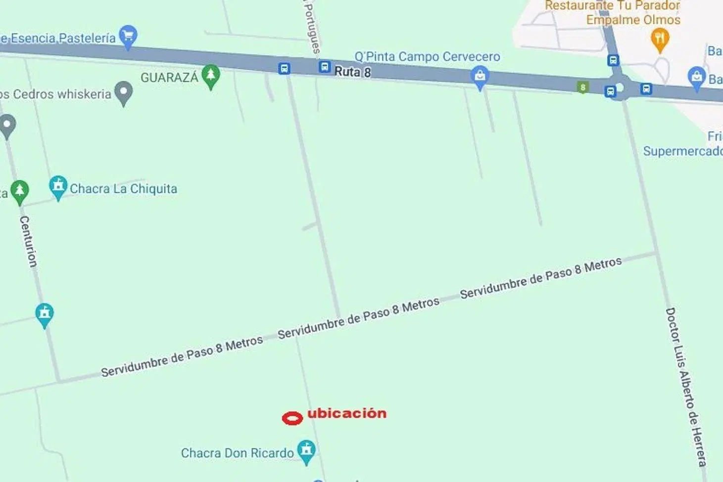 Venta de campo 3Ha. en Empalme Olmos 5