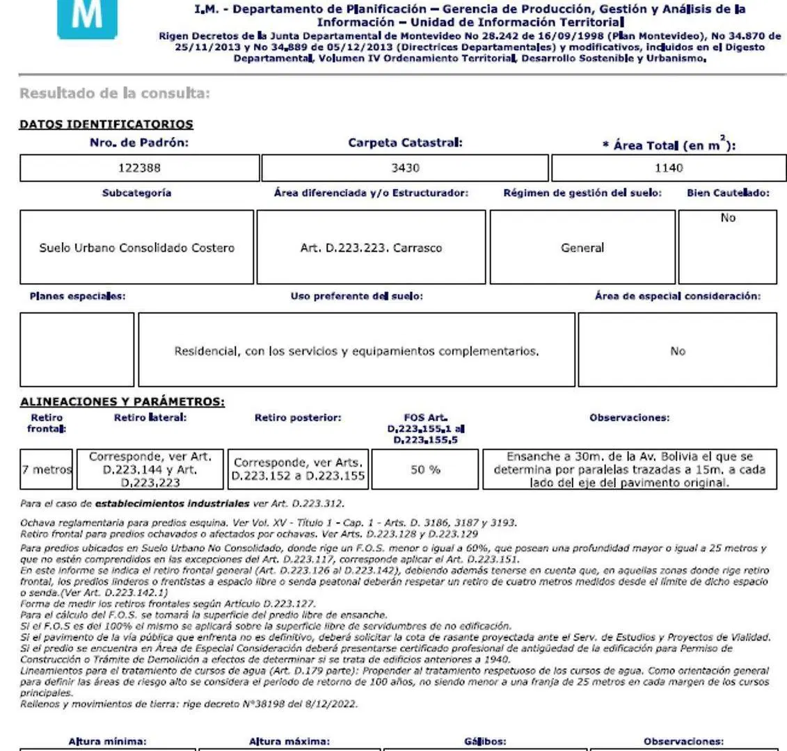 VENTA TERRENO SOBRE AV BOLIVIA CARRASCO NORTE 3