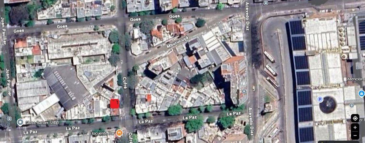 VENTA TERRENO PADRON UNICO 65m2 EN TRES CRUCES