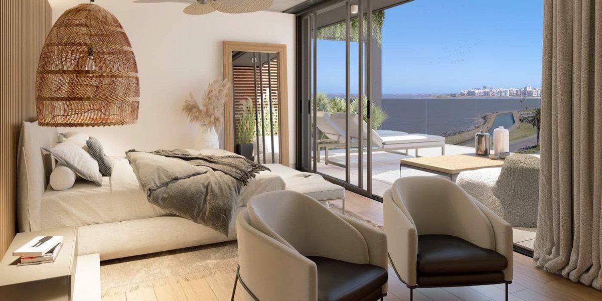Foto de Venta apto 2 dorm, con terraza al mar en Pocitos, imagen 2
