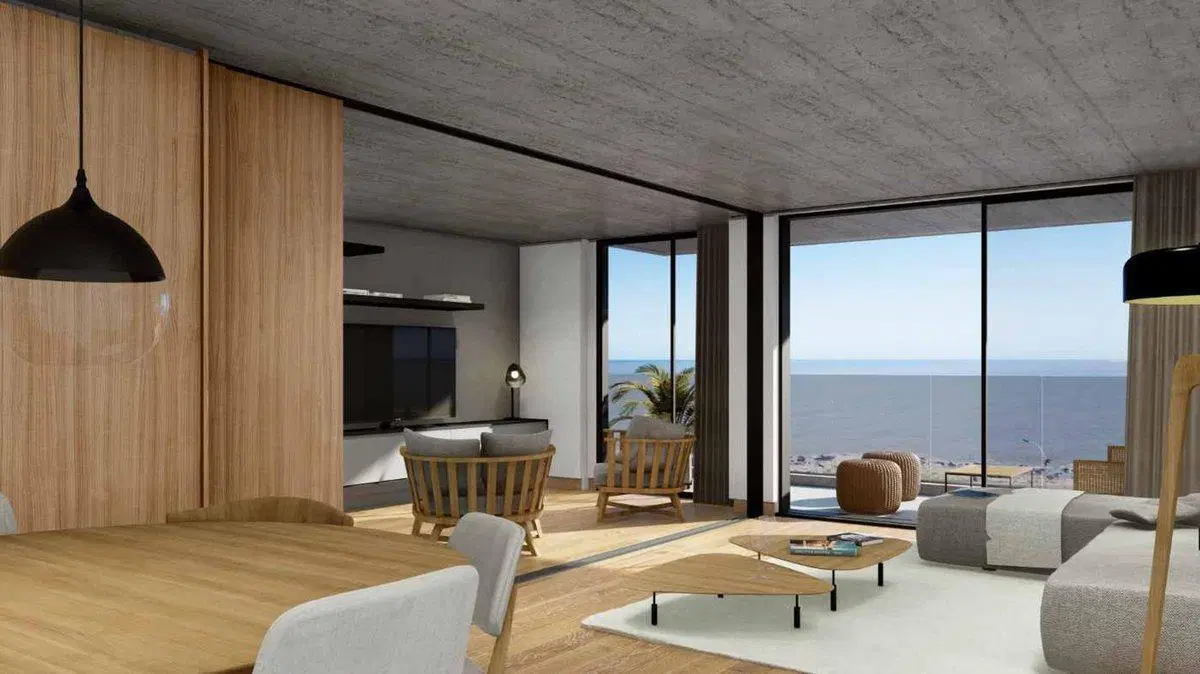 Venta apto 2/3 dorm. c / terraza al mar en Pocitos 2