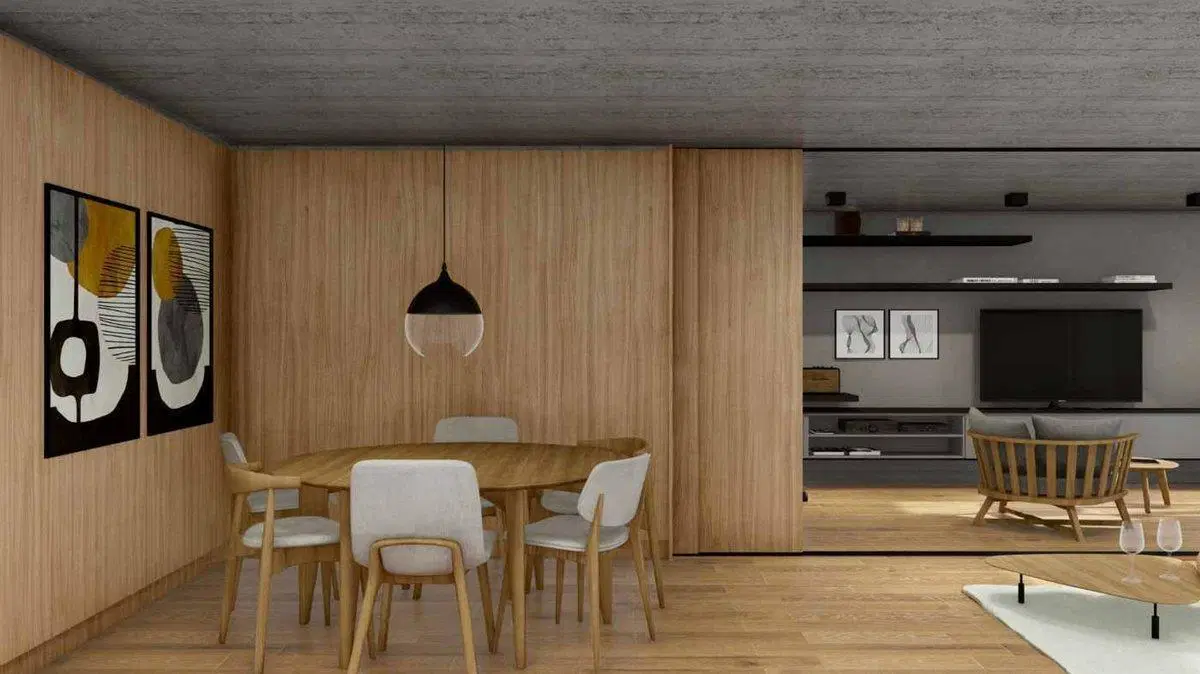 Venta apto 2/3 dorm. c / terraza al mar en Pocitos 5