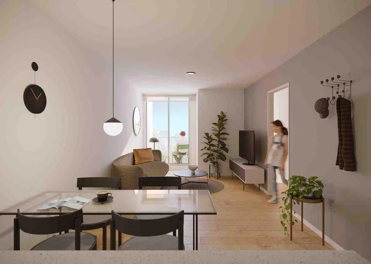 VENTA Apartamento CORDÓN 1 dormitorio patio POZO 2