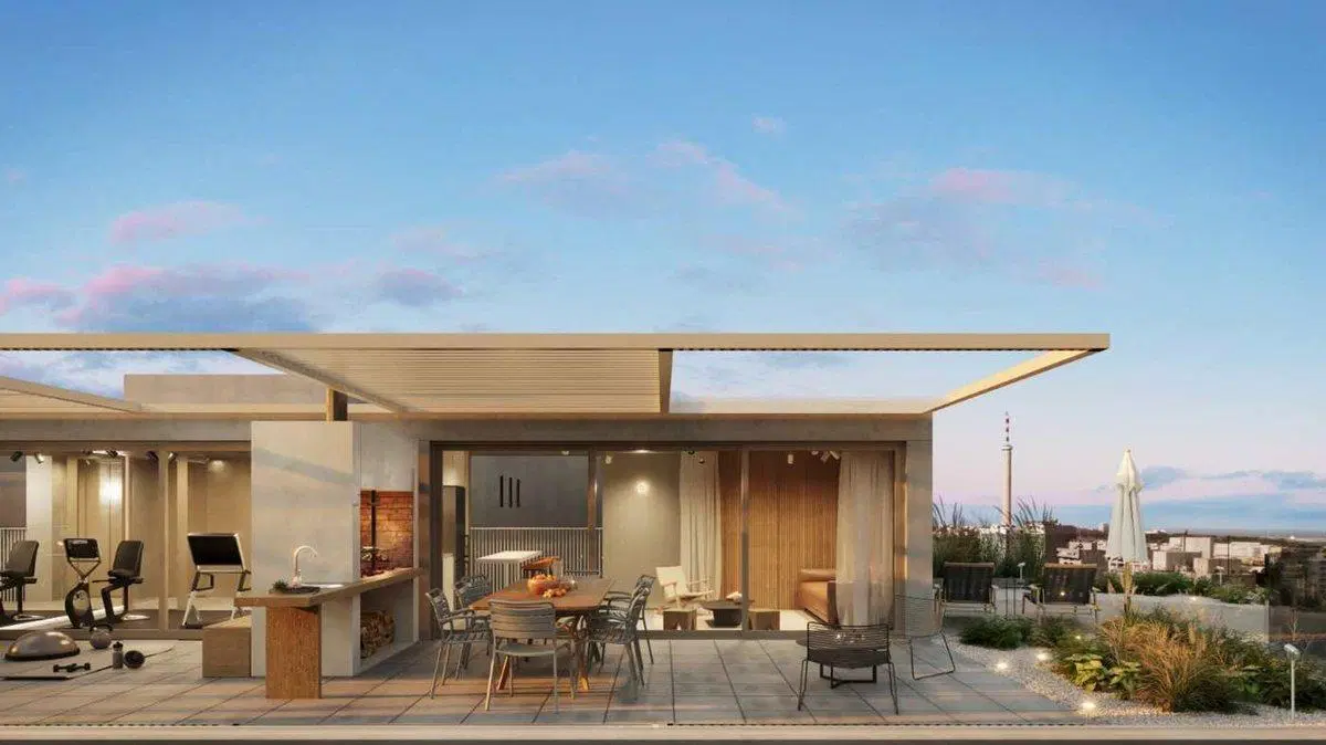 Venta Apartamento 2 dorm, terraza Cordón Sur 5