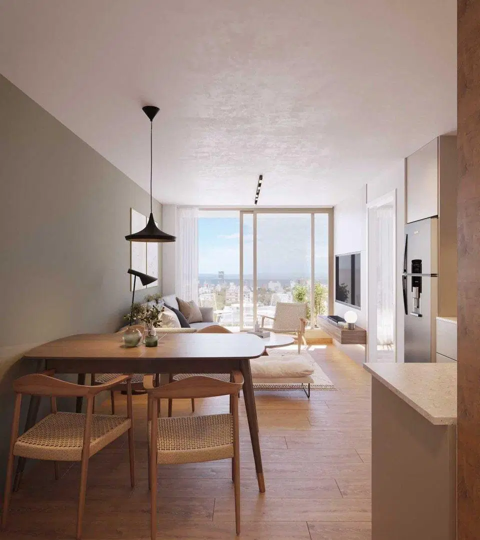 Venta Apartamento 1 dorm, terraza, Cordón Sur 2