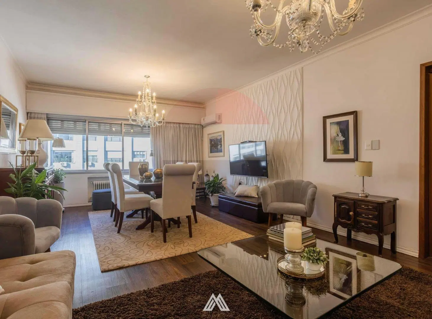 Venta apartamento 2 dormitorios + servicio -Cordón 2