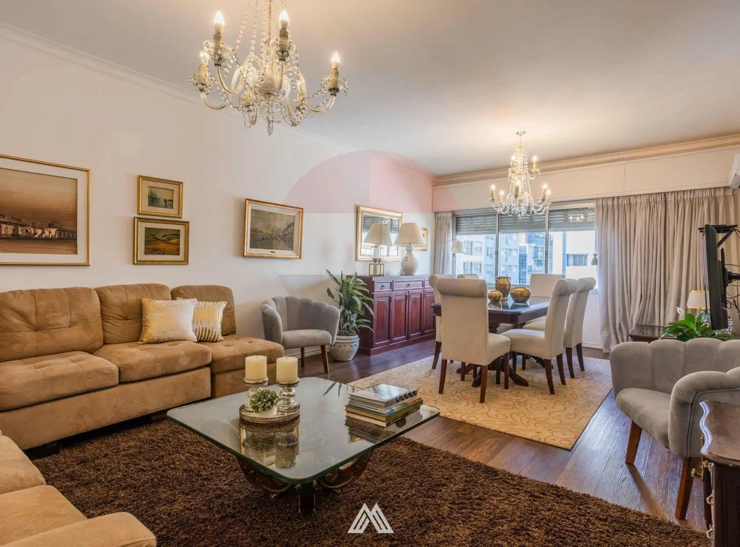 Venta apartamento 2 dormitorios + servicio -Cordón 3