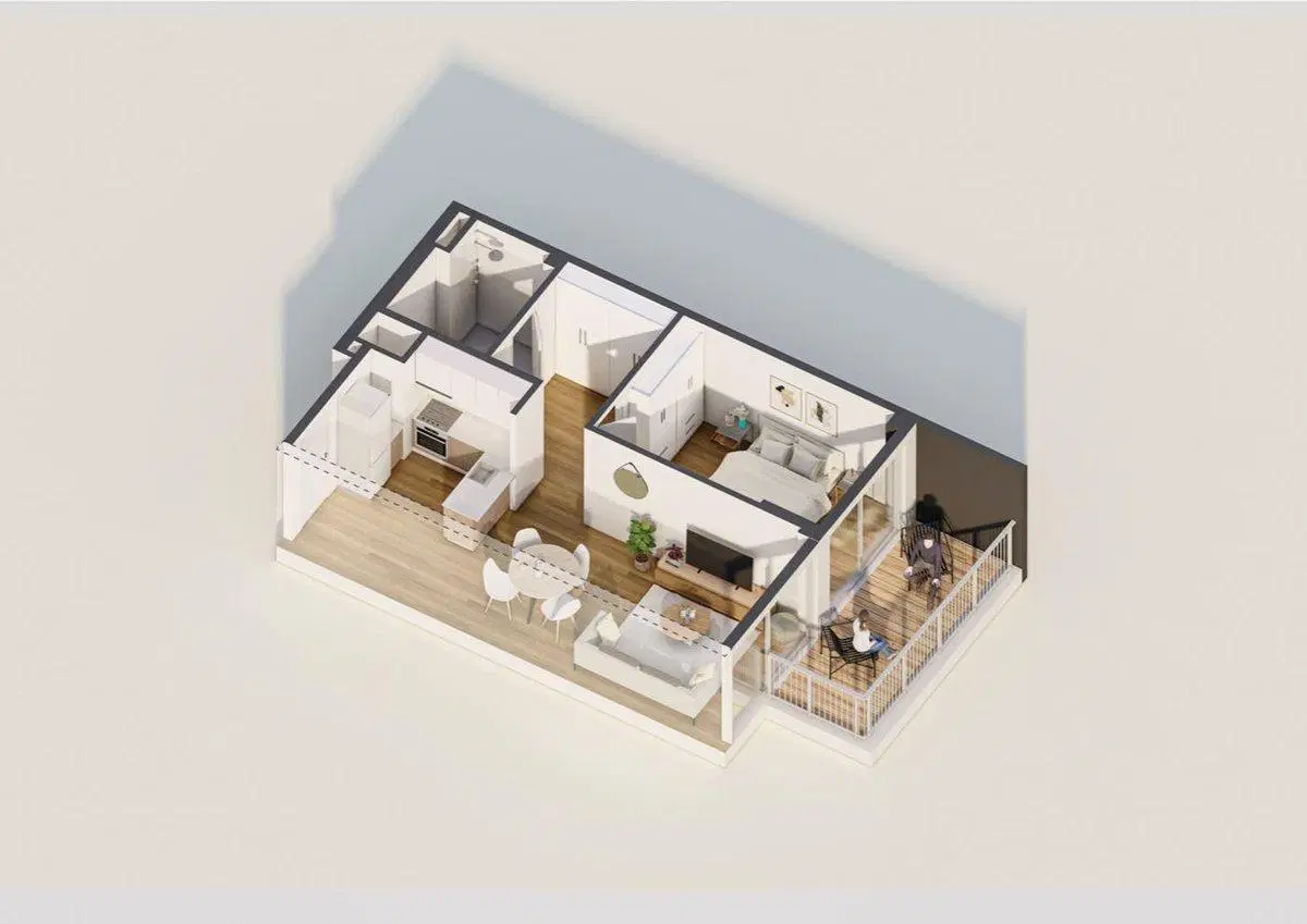 VENTA CORDON APTO 2 DORM ESTRENA OCTUBRE 2026 5