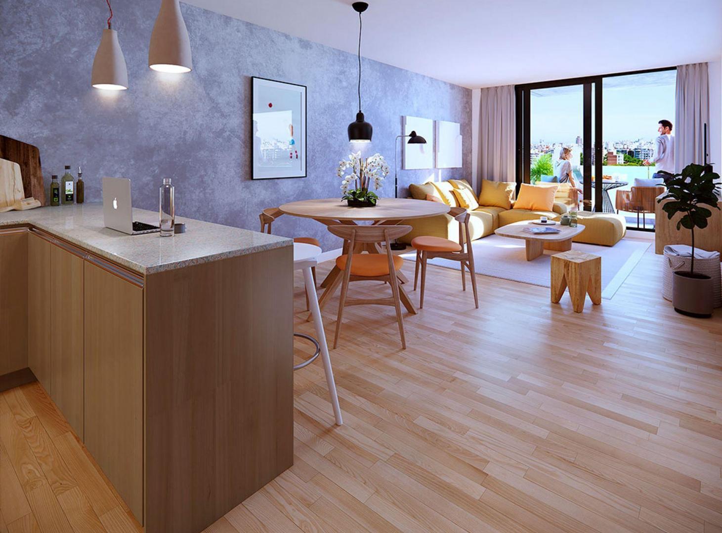 Foto de VENTA DE APARTAMENTO 2 DORM.POCITOS EN BRÍO RIVERA, imagen 4