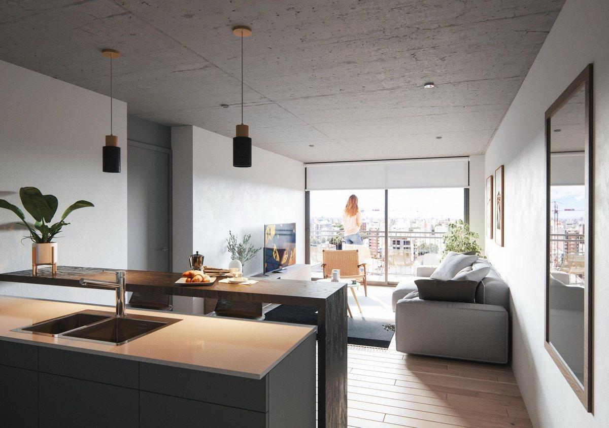 Foto de VENTA UN DORMITORIO Y TERRAZA CORDON NORTE LEY VIS, imagen 1