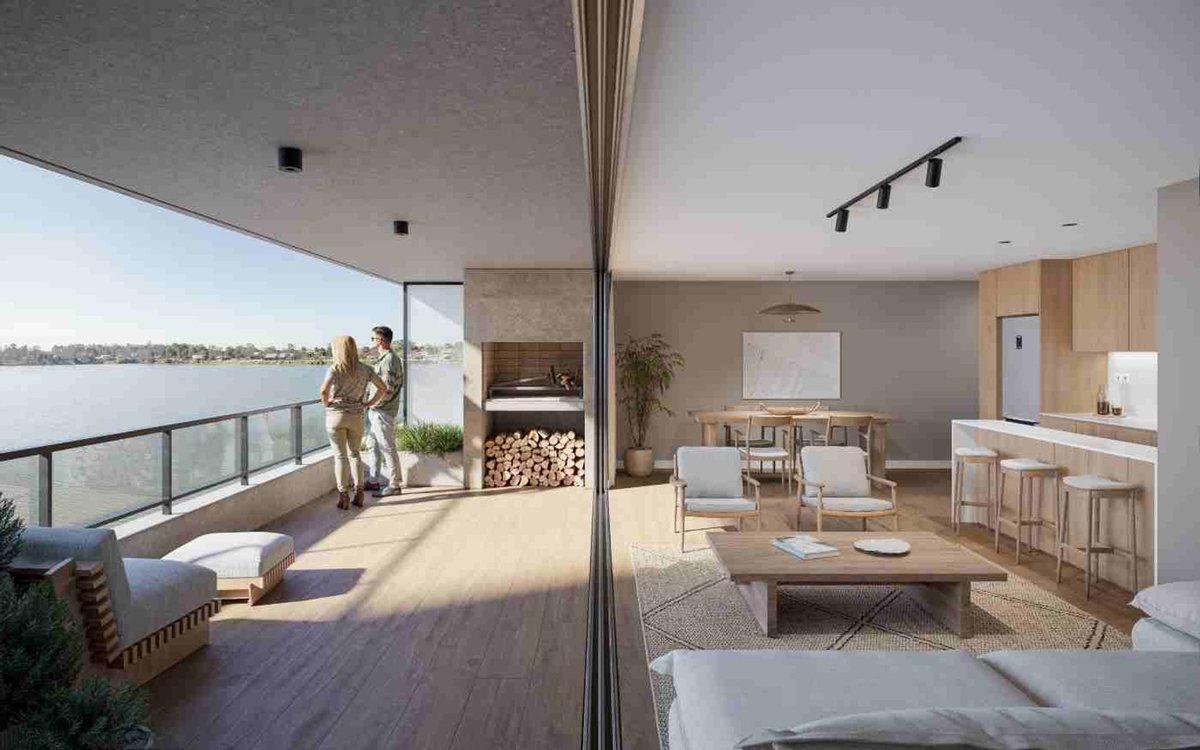 Foto de Apto 2 dorm con terraza, en pozo, Lago Calcagno, imagen 4
