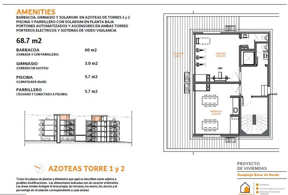 Foto de Venta apartamento en pozo 2 dormitorios en Pando, imagen 2
