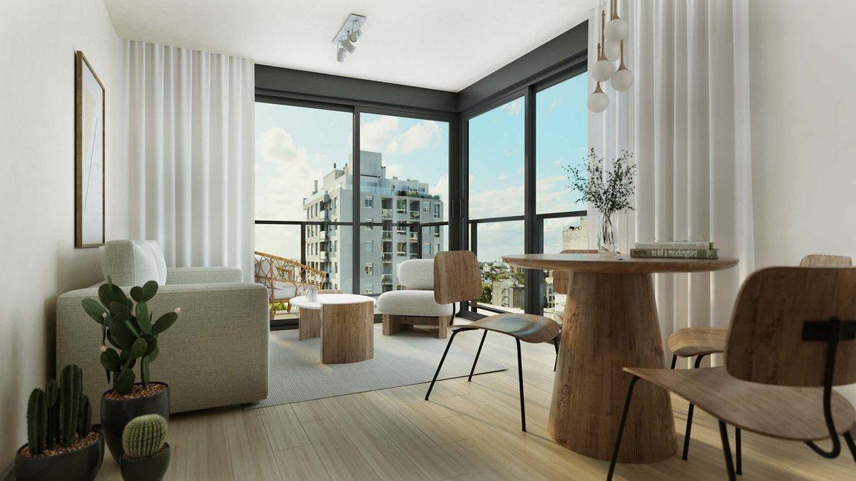 Foto de VENTA APTO MONOAMBIENTE CORDÓN A ESTRENAR TERRAZA, imagen 2
