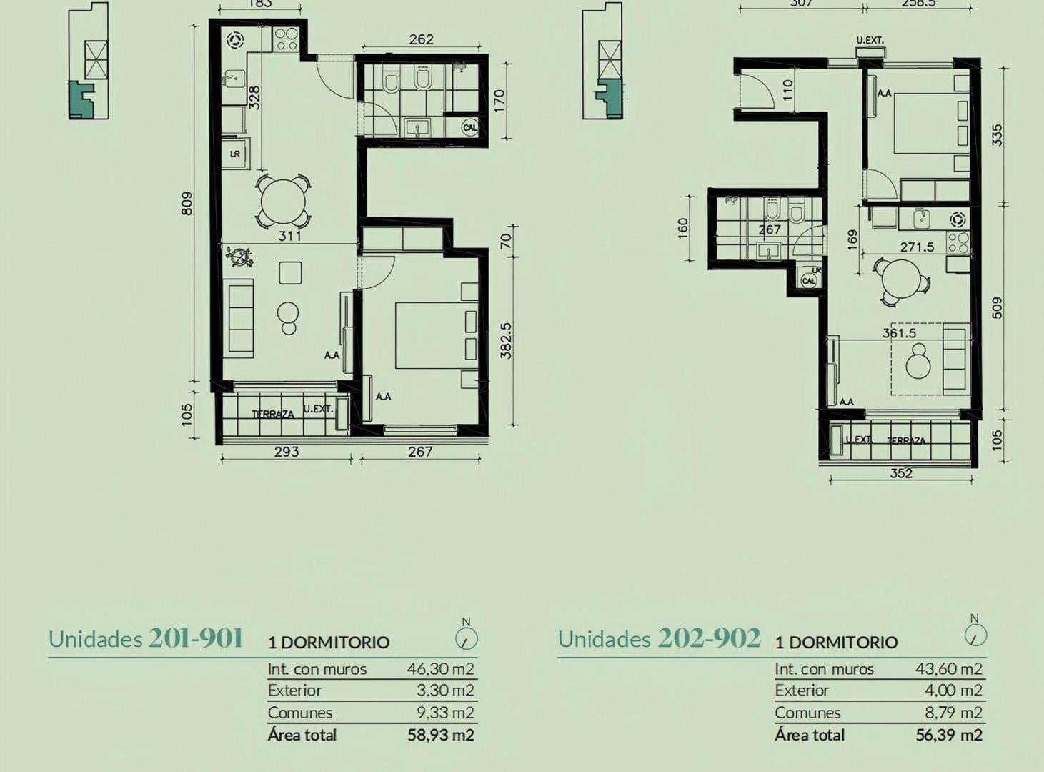 Foto de VENTA APTO EN POZO 1 D FRENTE TERRAZA TRES CRUCES, imagen 3