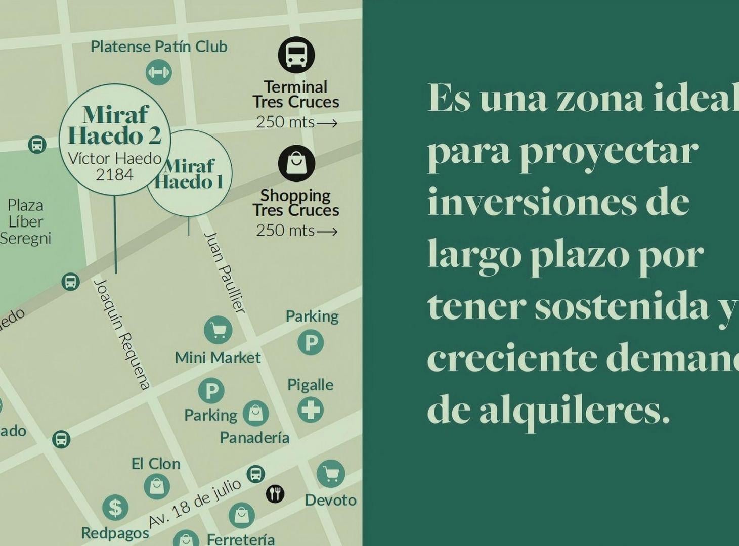 Foto de VENTA APTO EN POZO 1 D FRENTE TERRAZA TRES CRUCES, imagen 2
