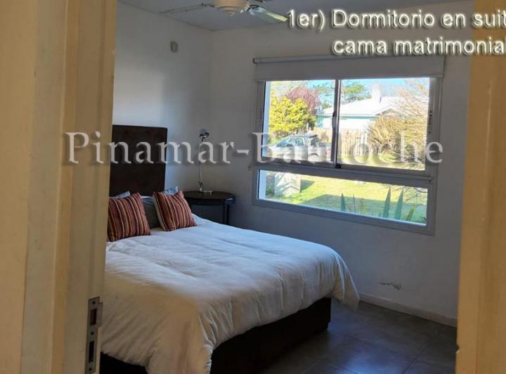845 - Casa Alquiler Cariló a 2 Cdras del Mar - 2 Dorm en Suite - 2 Dorm Indiv 3
