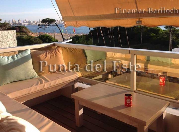 Foto de Punta del Este alquiler Departamento Frente al mar sobre la Rambla - 857, imagen 1
