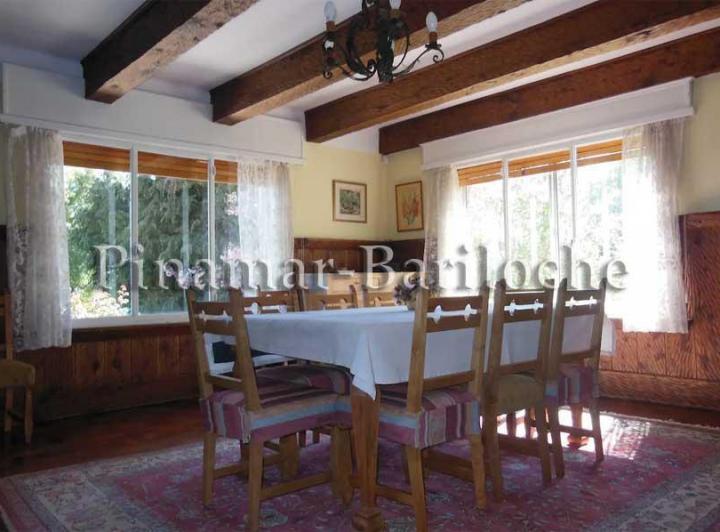 1112 - Casa en alquiler Bariloche con 4 dormitorios y Vista al lago