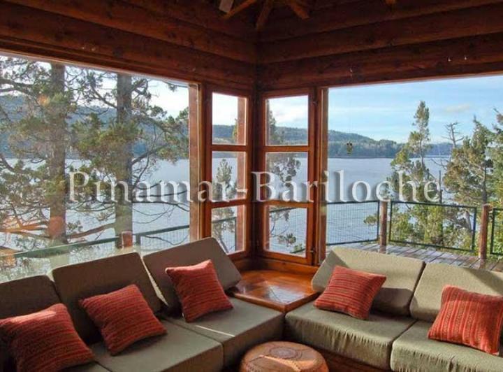 Foto de Bariloche casa en alquiler 4 dormitorios 5 baños con costa de lago Km 15.5 - 887, imagen 2