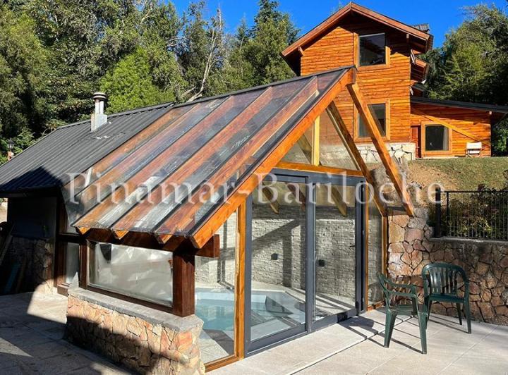 Cabañas en alquiler Villa Angostura - Bahía Manzano - 2 o 3 dormitorios -1147